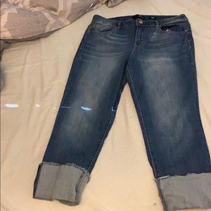 NWOT! 1822 Jean capris! So cute!